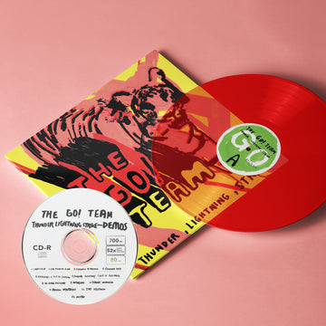 THE GO! TEAM - Thunder, Lightning, Strike (20 Year Anniversary Edition) - LP - Translucent Red Vinyl [SEP 13]