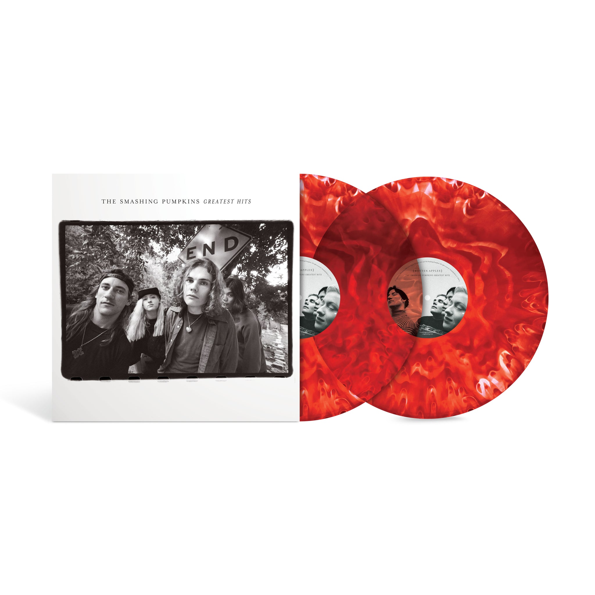 THE SMASHING PUMPKINS - Rotten Apples (Greatest Hits) - 2LP - Red & Clear ‘Cloudy’ Vinyl [AUG 16]