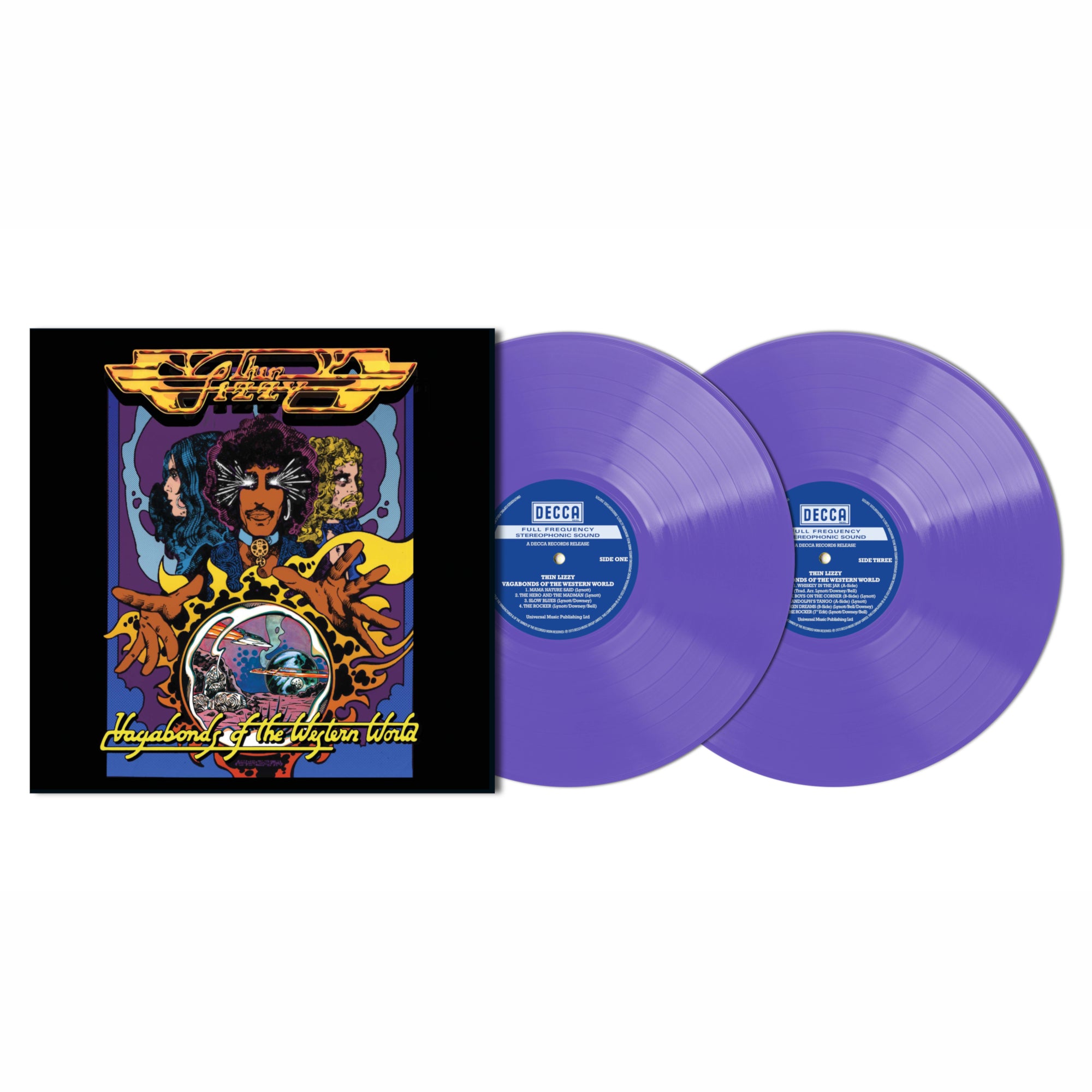 THIN LIZZY - Vagabonds of the Western World (Deluxe Reissue) - 2LP - Purple Vinyl [NOV 17]