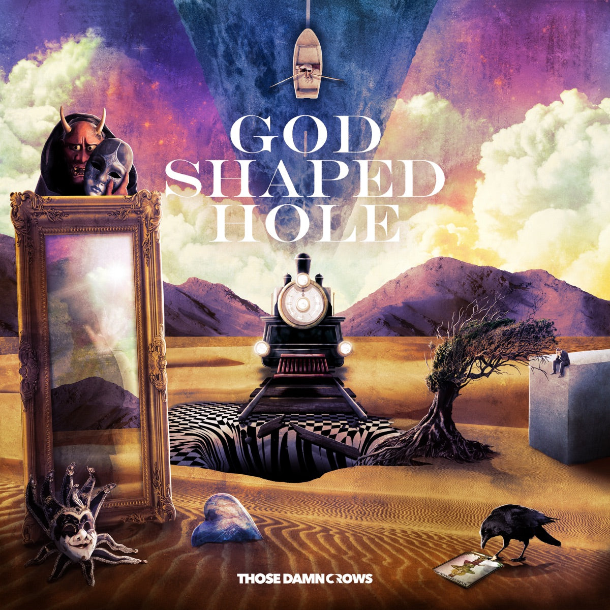 THOSE DAMN CROWS - God Shaped Hole - LP - Black Vinyl [APR 11]