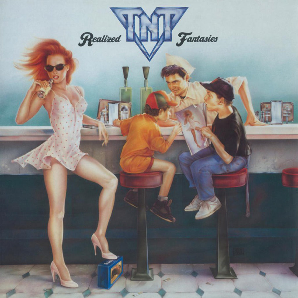 TNT - Realized Fantasies (2024 Reissue) - LP - 180g Crystal Clear & Turquoise Marbled Vinyl