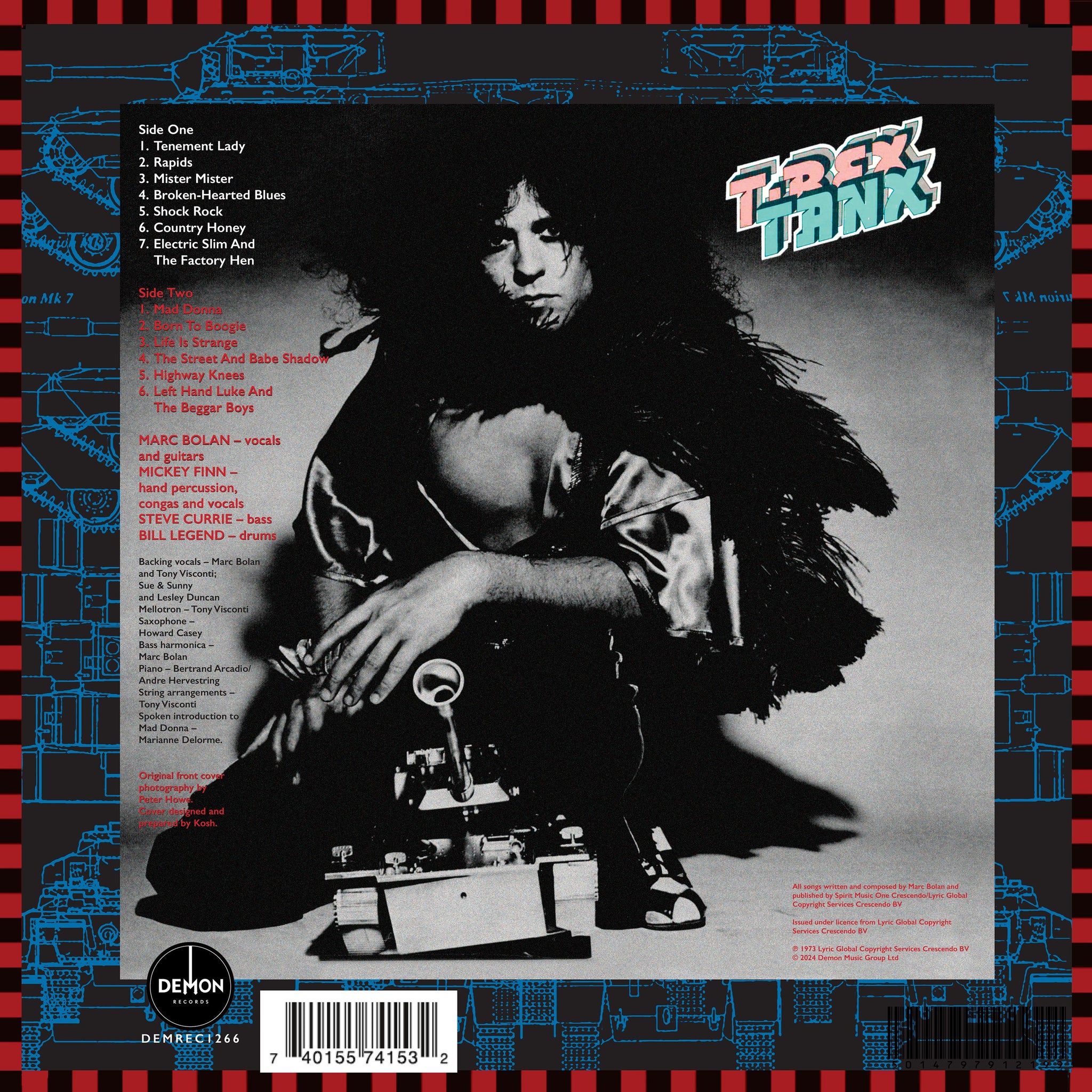 T. REX - Tanx Picture Disc (RSD Black Friday 2024) - 1LP - Picture Disc  [RSD Black Friday 2024]