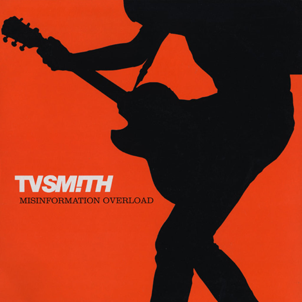 TV SMITH - Misinformation Overload (Reissue) - LP - Transparent Red Marbled Vinyl