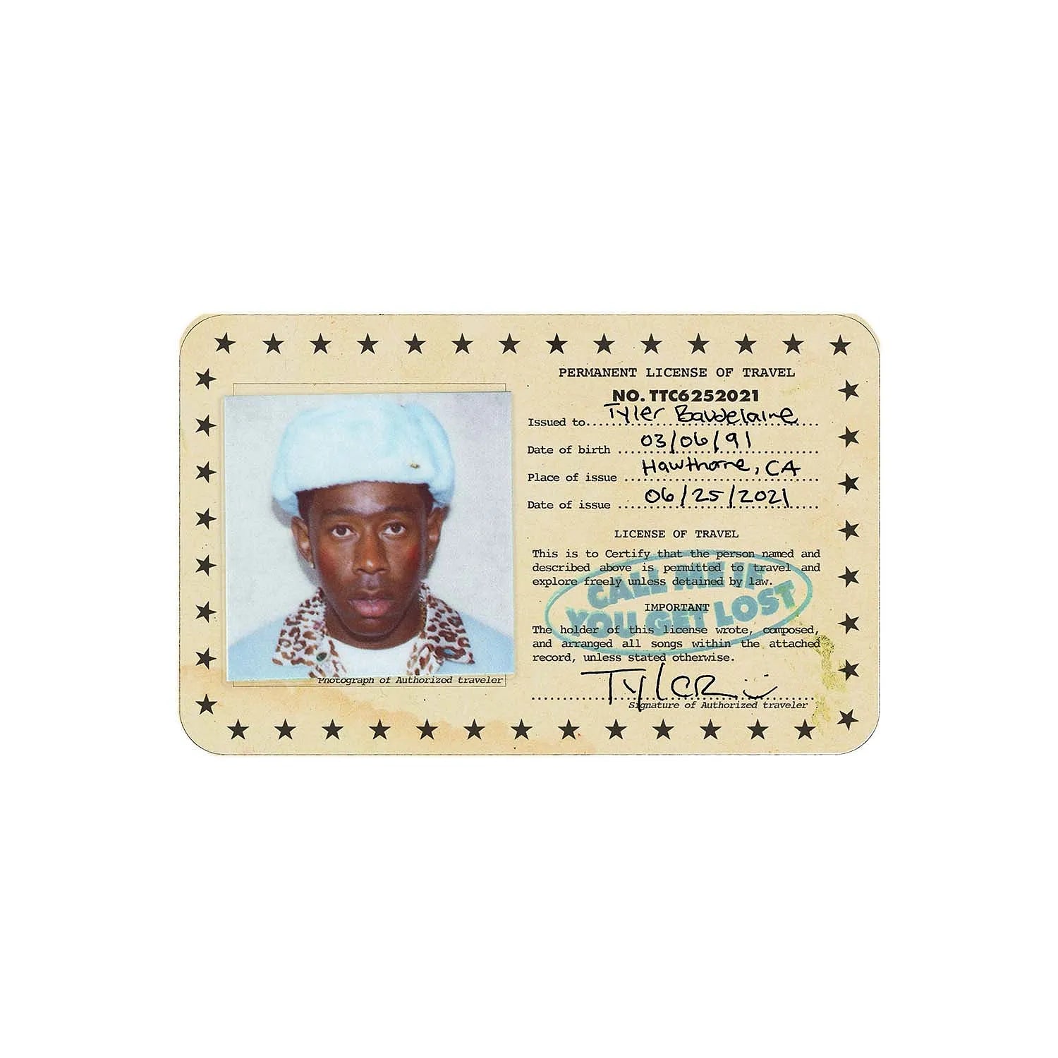 TYLER THE CREATOR - Call Me If You Get Lost - CD