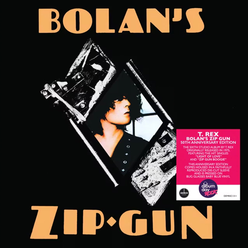 T. REX - Bolan's Zip Gun (50th Anniversary) [National Album Day 2025] - LP - 'Bug Glasses Baby Blue' Colour Vinyl [OCT 18]