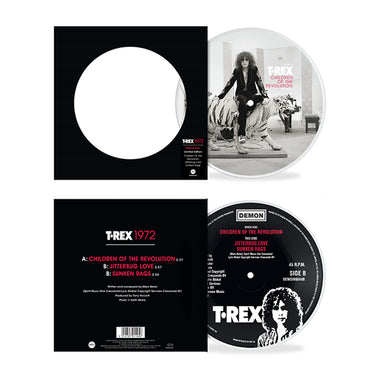 T. REX - Children Of The Revolution / Jitterbug Love / Sunken Rags - 7'' - Picture Disc Vinyl