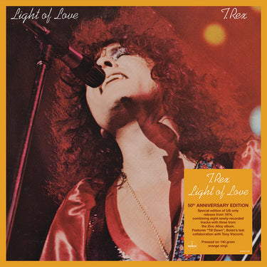 T. REX - Light Of Love (50th Anniversary Edition) - LP - Orange Vinyl