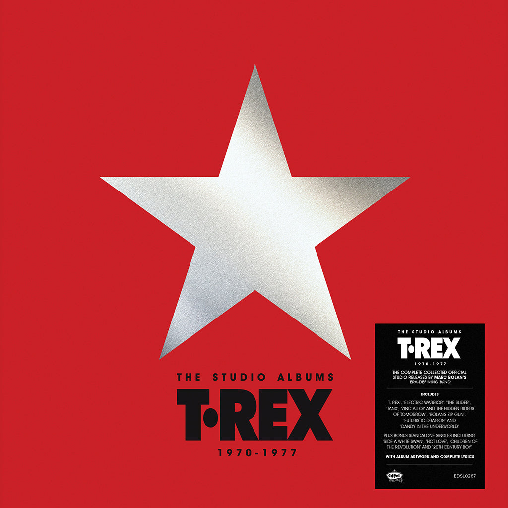 T.REX - The Studio Albums 1970 -1977 (Super Deluxe) - 8CD Box Set [DEC 19]