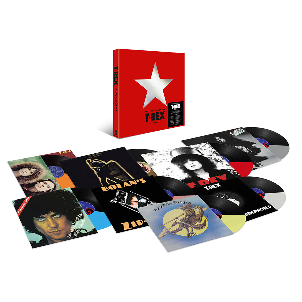 T.REX - The Studio Albums 1970 -1977 (Super Deluxe) - 8LP - Half