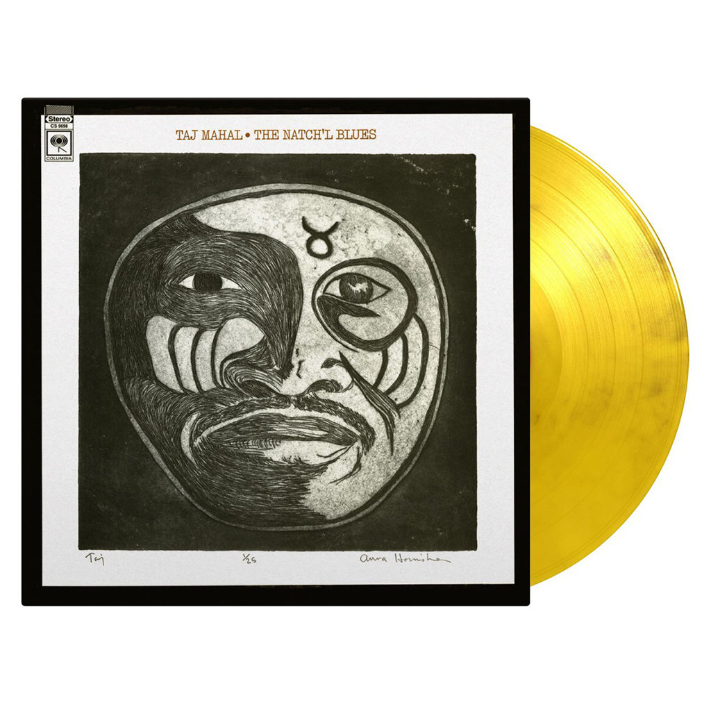 TAJ MAHAL - The Natch'l Blues (2023 Reissue) - LP - 180g Yellow & Black Marbled Vinyl