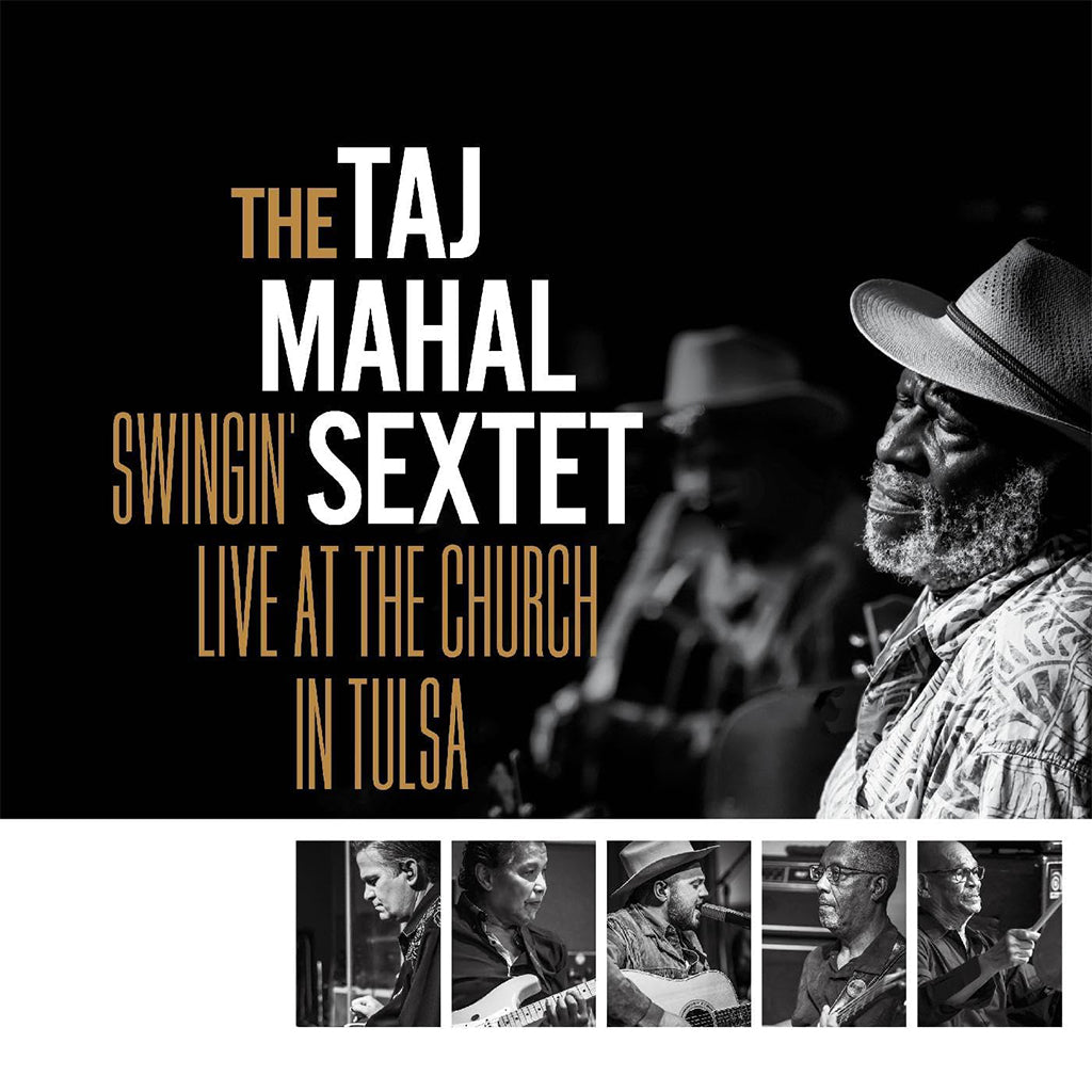THE TAJ MAHAL SEXTET - Swingin' Live at the Church in Tulsa - CD