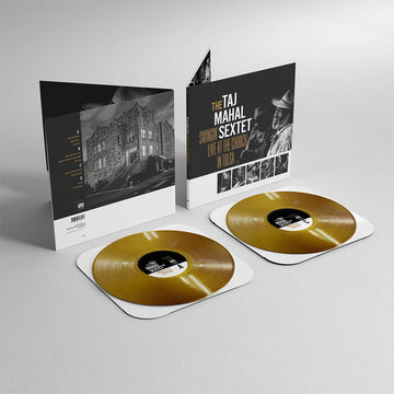THE TAJ MAHAL SEXTET - Swingin' Live at the Church in Tulsa - 2LP - Gold Vinyl