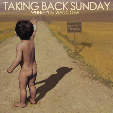 TAKING BACK SUNDAY - Where You Want To Be (VMP Reissue) - LP - 180g White and Tan Vinyl