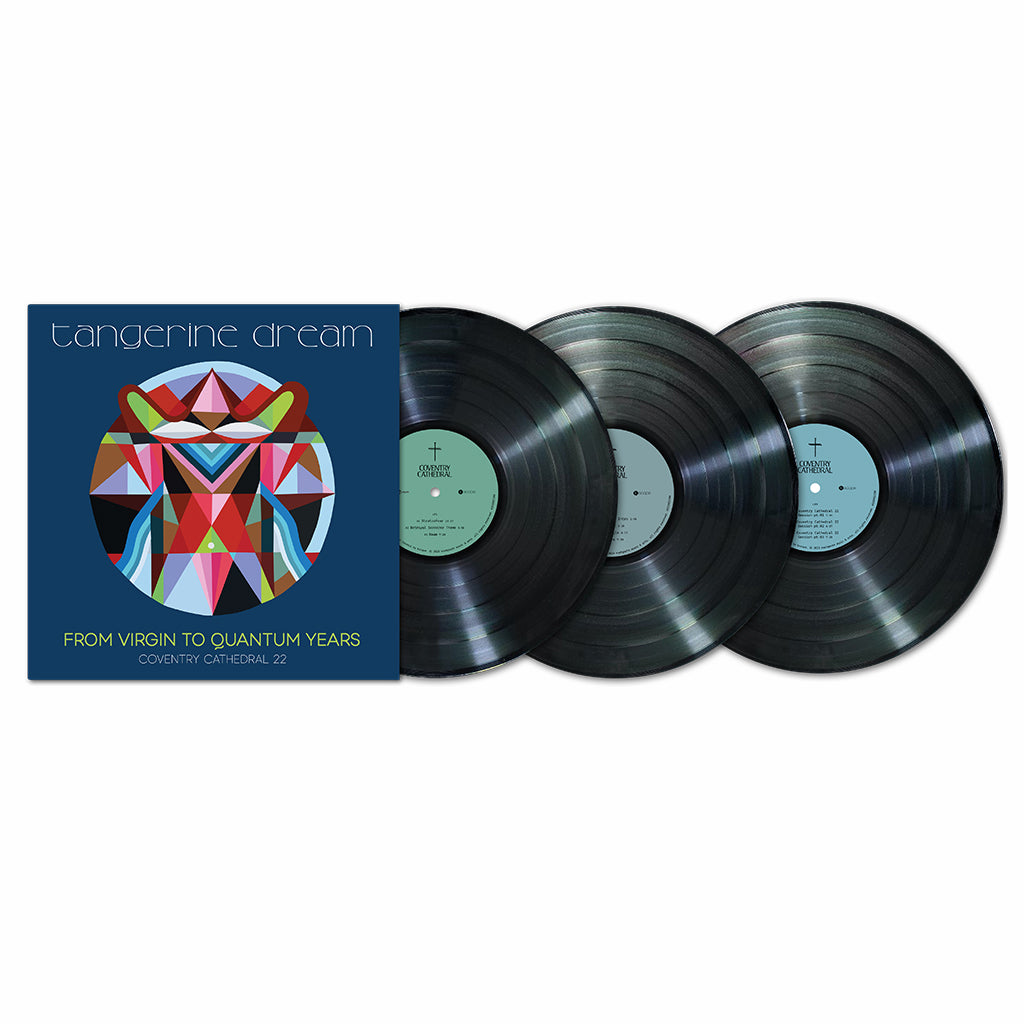 TANGERINE DREAM - From Virgin To Quantum Years (Coventry Cathedral 22) - 3LP - Black Vinyl