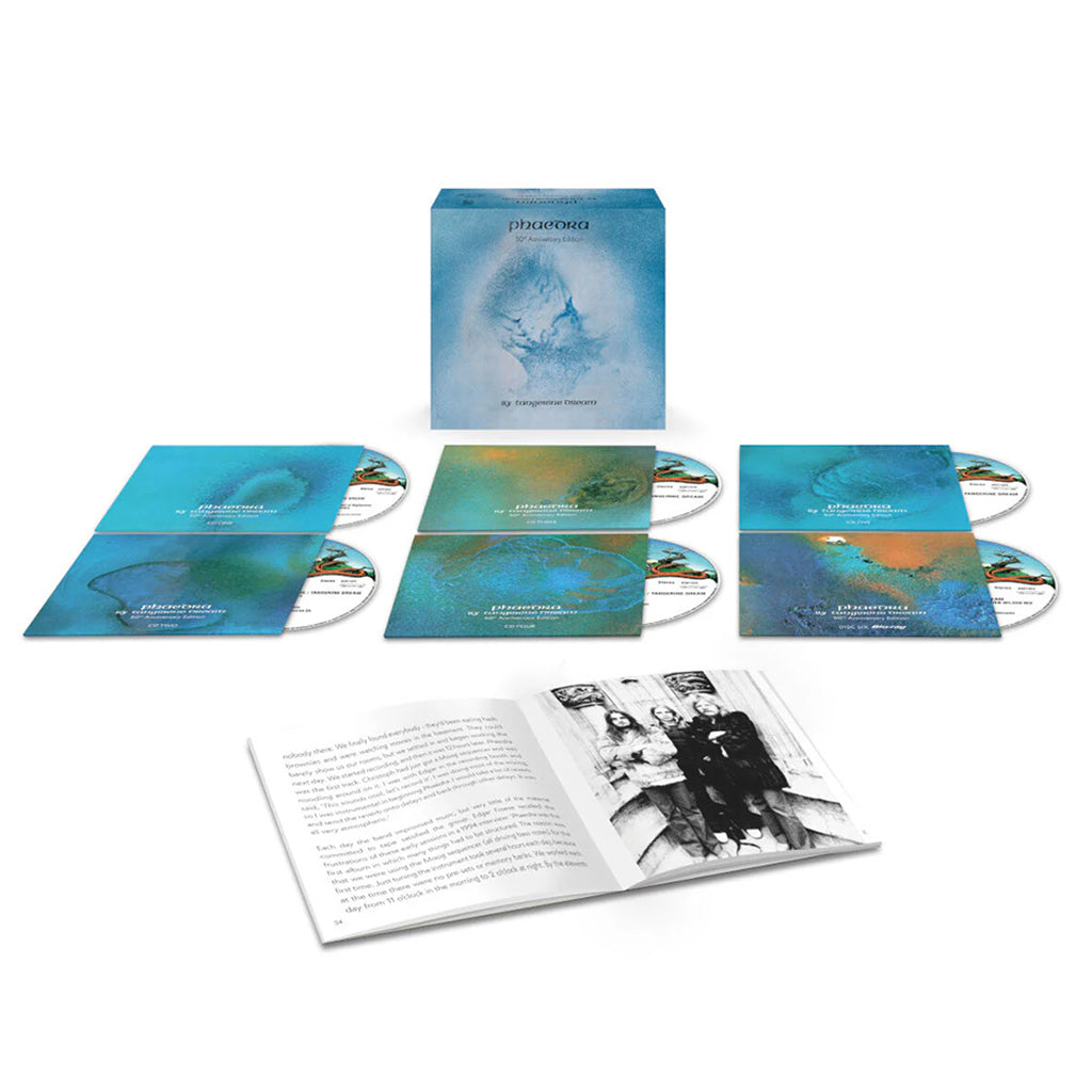 TANGERINE DREAM - Phaedra (50th Anniversary) - 5 x CD/1 Blu-ray Box Set [APR 18]
