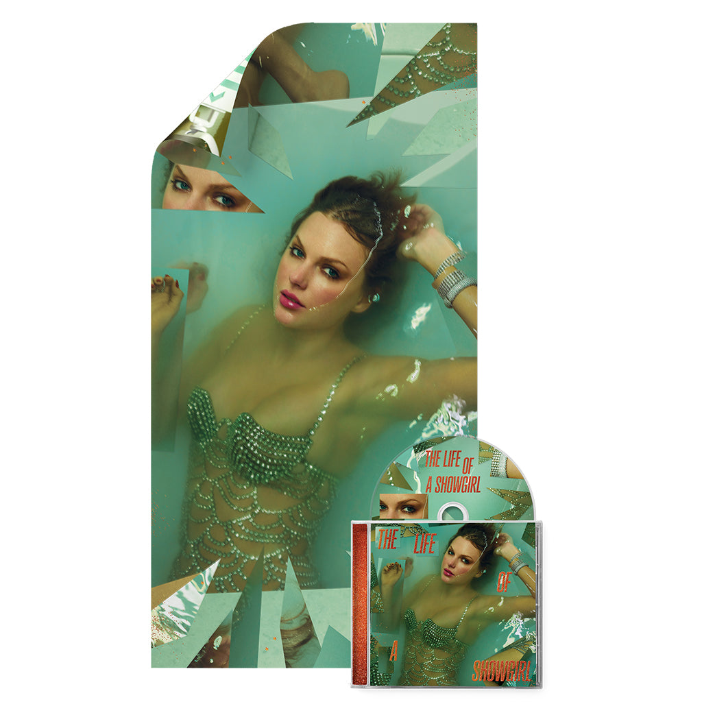 TAYLOR SWIFT - The Life Of A Showgirl: Sweat And Vanilla Perfume (w/ Poster) - CD [OCT 3]