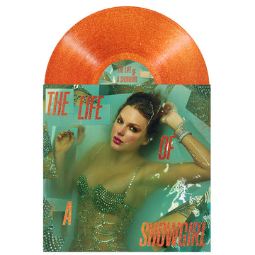 TAYLOR SWIFT - The Life Of A Showgirl: Sweat And Vanilla Perfume - LP - 'Portofino Orange Glitter' Vinyl [OCT 3]