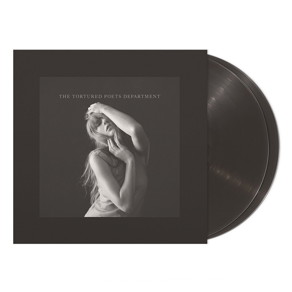 TAYLOR SWIFT - The Tortured Poets Department (Special Edition w/ Bonus Track "The Black Dog") - 2LP - Ink Black Vinyl
