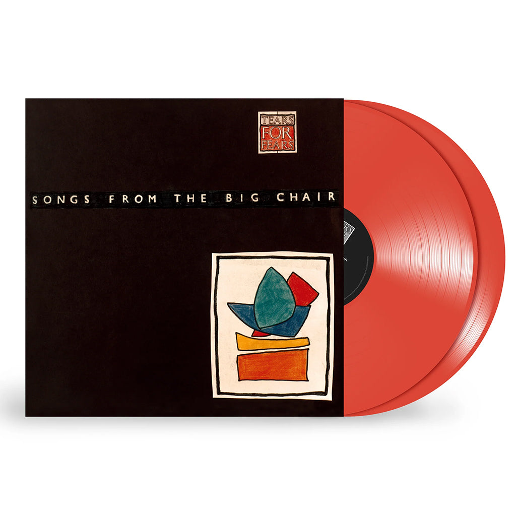 TEARS FOR FEARS - Songs From The Big Chair (40th Anniversary Expanded Edition w/ Alt. Cover Design) - 2LP - Transparent Red Vinyl [NOV 14]