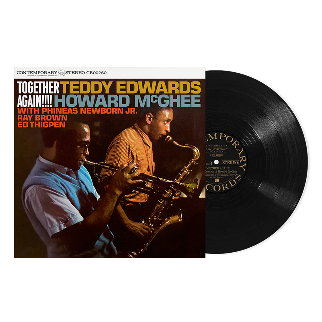 TEDDY EDWARDS & HOWARD MCGHEE - Together Again!!!! (Contemporary Records Acoustic Sound Series) - LP - 180g Vinyl [OCT 4]