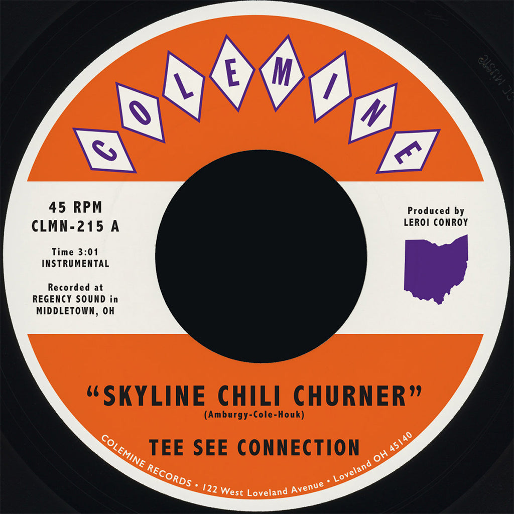 TEE SEE CONNECTION - Skyline Chili Churner - 7'' - Black Vinyl [MAY 10]