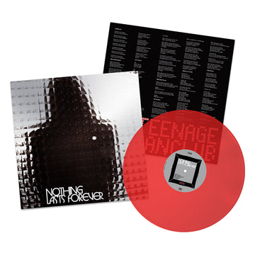 TEENAGE FANCLUB - Nothing Lasts Forever (in Mirrorboard Sleeve) - LP - Translucent Red Vinyl