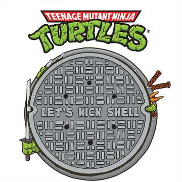 TEENAGE MUTANT NINJA TURTLES – Let’s Kick Shell (w/ Screen Print B-Side) - 12'' EP - Transparent Green Vinyl [JUN 20]