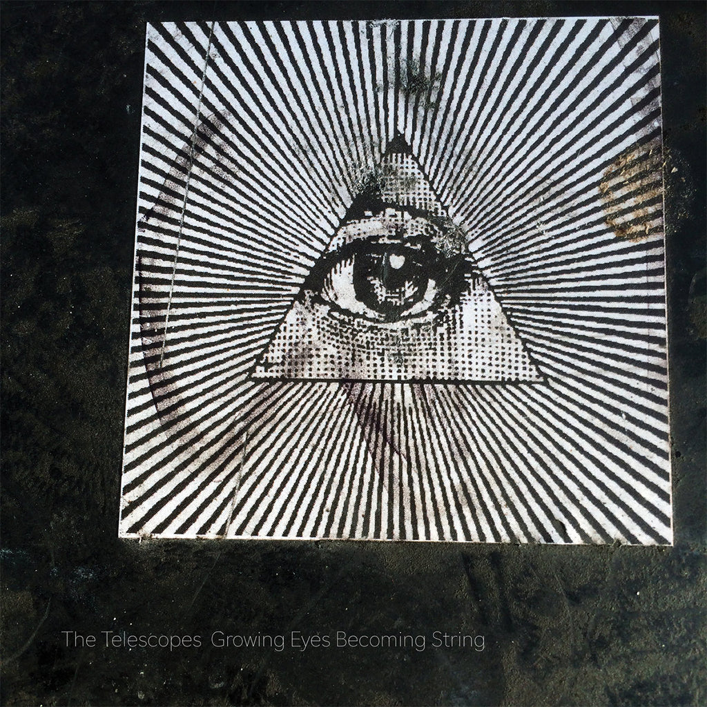 THE TELESCOPES - Growing Eyes Becoming String - LP - 180g Frosted Clear Vinyl