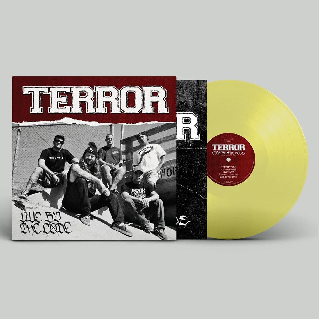 TERROR - Live By The Code (10th Anniversary Edition) - LP - Yellow Vinyl