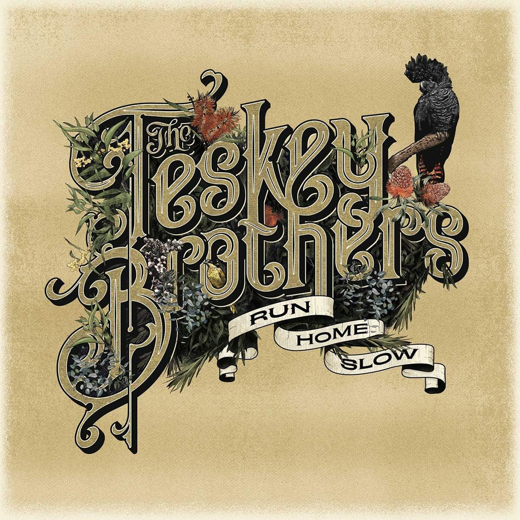 THE TESKEY BROTHERS - Run Home Slow (2023 Reissue) - LP - Transparent Green Vinyl