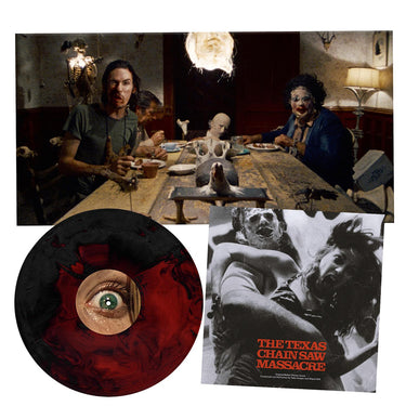 TOBE HOOPER & WAYNE BELL - The Texas Chain Saw Massacre [Original Motion Picture Score] - LP - Blood Red / Black Hand Pour Coloured Vinyl