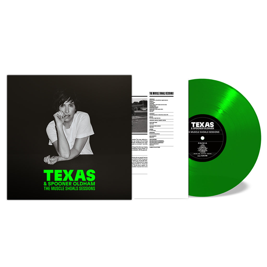 TEXAS & SPOONER OLDHAM - The Muscle Shoals Sessions - LP - Green Vinyl [MAR 29]