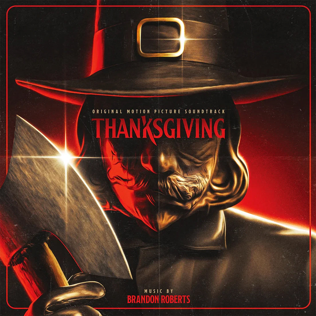 BRANDON ROBERTS - Thanksgiving (Original Soundtrack) - LP - Deluxe 180g Pumpkin and Blood Swirl Coloured Vinyl [MAR 14]