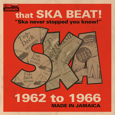 VARIOUS - That Ska Beat! 1962-1966 (Repress) - LP - Red Vinyl
