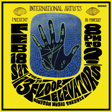 The 13th Floor Elevators - Live Houston Music Theatre '67 - 1LP - Blue and Black Marble Vinyl  [Record Store Day 2025]