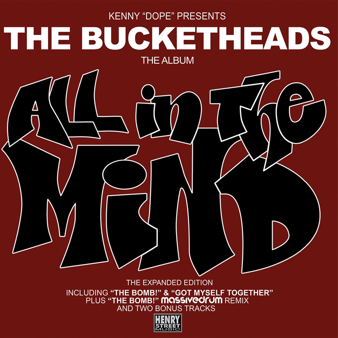The Bucketheads - All In The Mind (The Expanded Edition) - 1LP- Limited Edition Green Vinyl  [Record Store Day 2026]