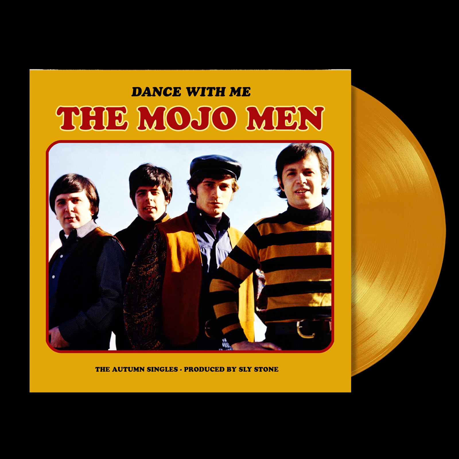 The Mojo Men - Dance With Me: The Autumn Singles - produced by Sly Stone - 1LP - Gold Vinyl  [Record Store Day 2025]