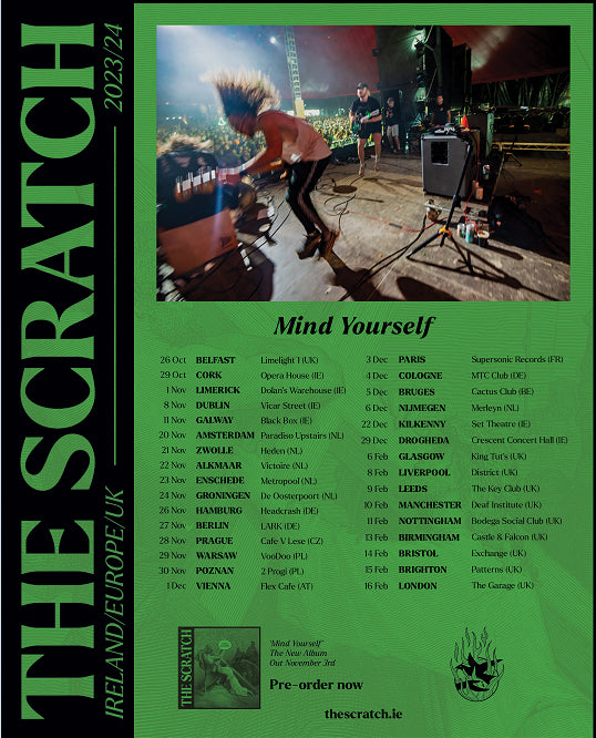 THE SCRATCH - Mind Yourself - CD [NOV 3]
