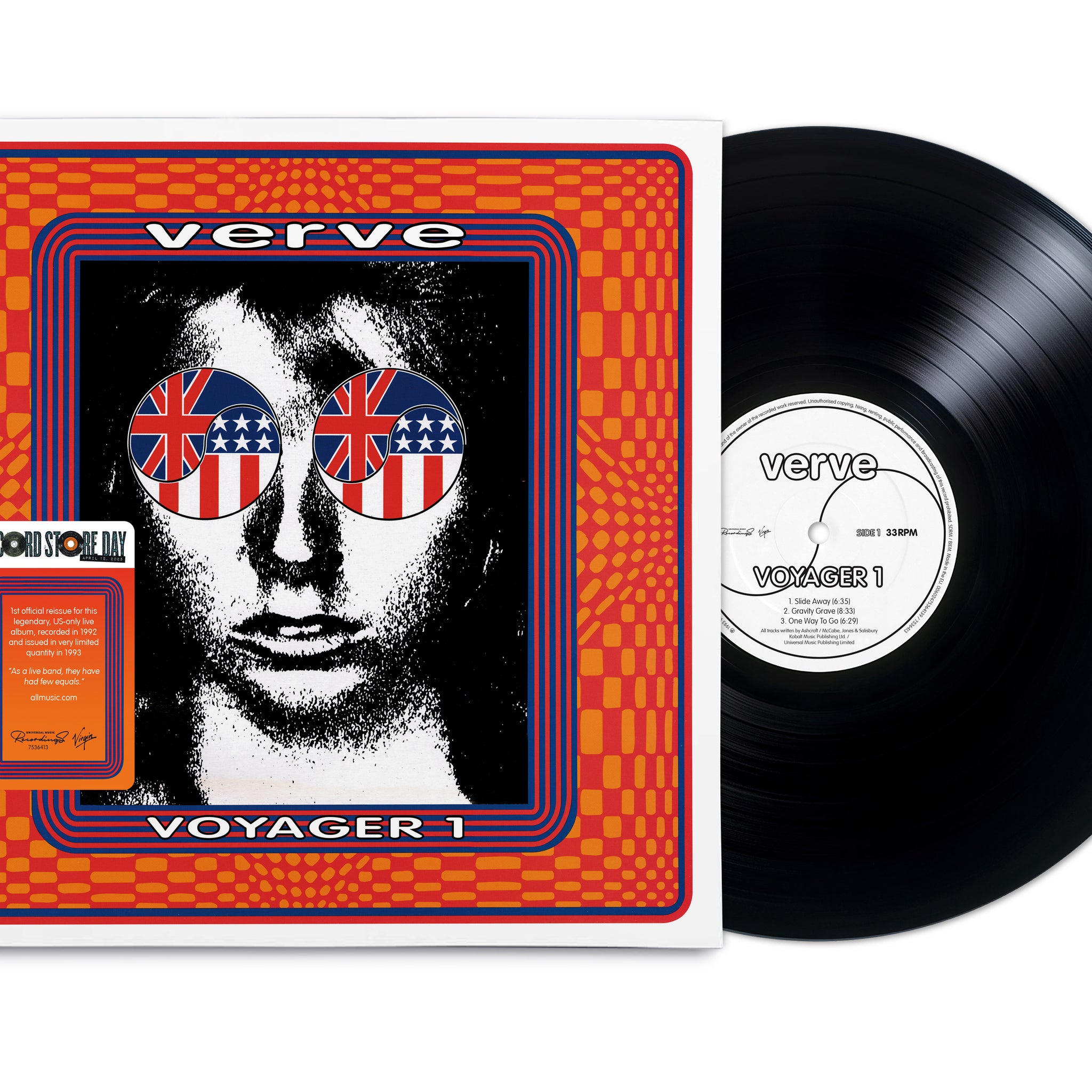 The Verve - Voyager 1 - 1LP - Black Vinyl  [Record Store Day 2025]