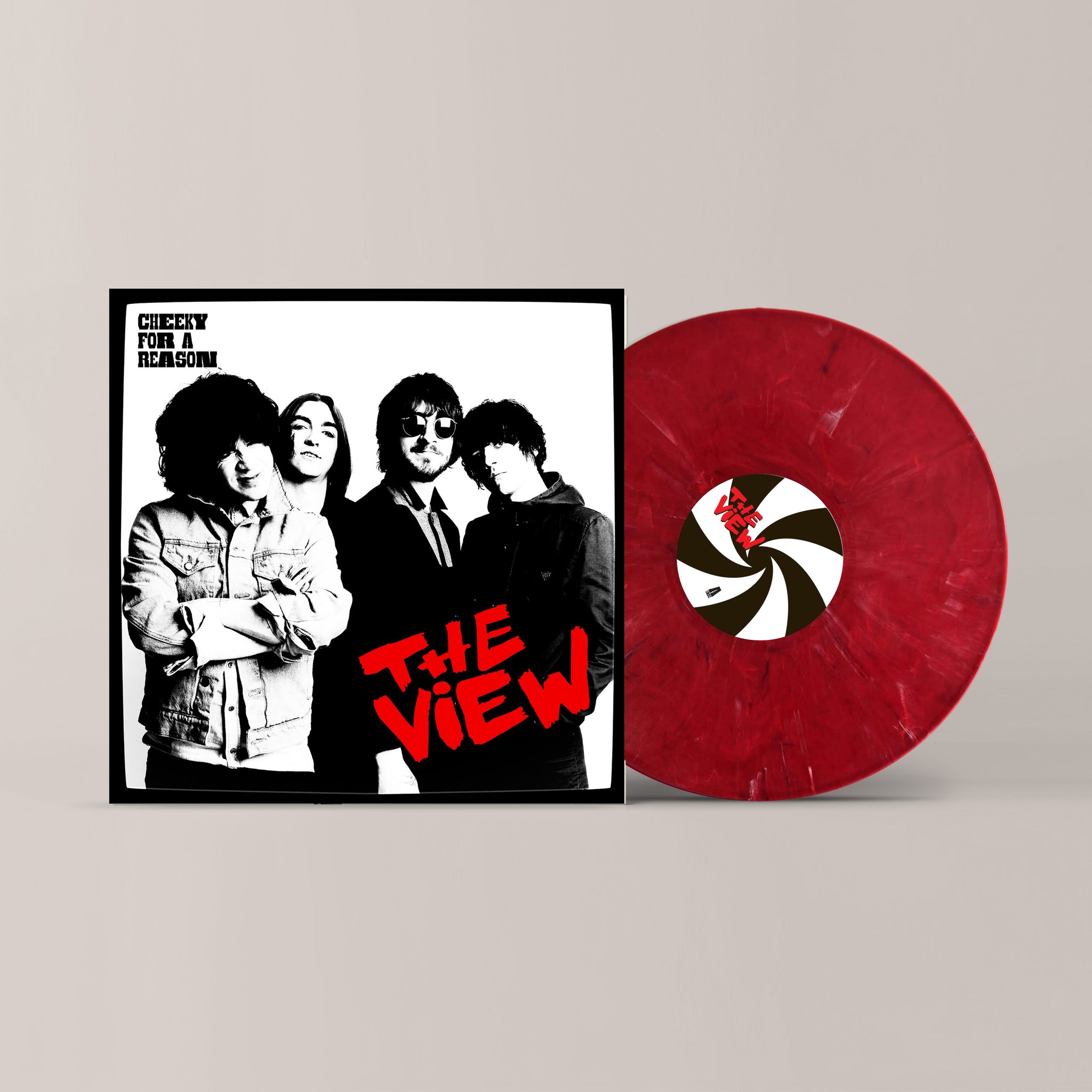 The View - Cheeky For A Reason - 1LP - Limited Edition Clear & Black Smoke Vinyl  [National Album Day 2024]
