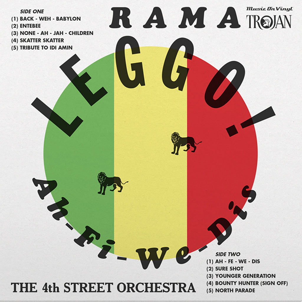 THE 4TH STREET ORCHESTRA - Leggo! Ah-Fe-We-Dis (2023 Reissue) - LP - 180g Orange Vinyl