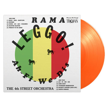 THE 4TH STREET ORCHESTRA - Leggo! Ah-Fe-We-Dis (2023 Reissue) - LP - 180g Orange Vinyl