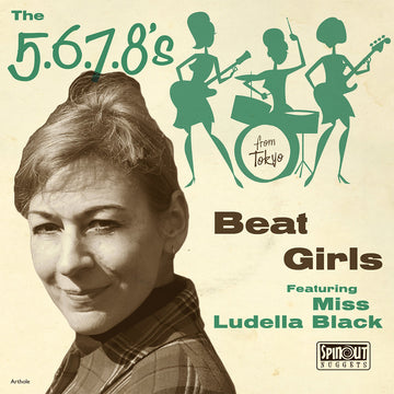 THE 5.6.7.8'S - Beat Girls (feat. Miss Ludella Black) - 7'' EP - Vinyl [OCT 17]