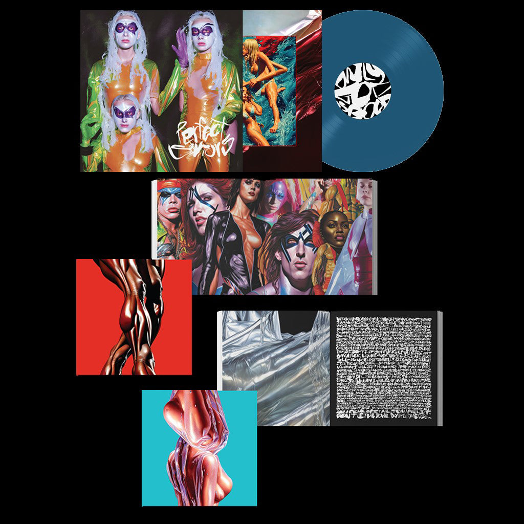 THE ARMED - Perfect Saviors (with 2 x 12pg Booklets & Printed Insert) - LP - Sea Blue Vinyl