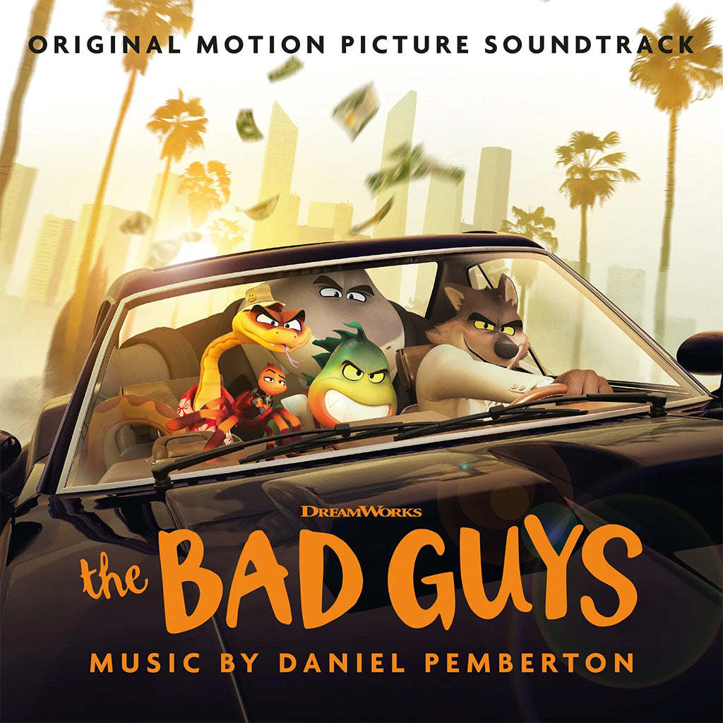 DANIEL PEMBERTON - The Bad Guys (Original Soundtrack) - 2LP - 180g Yellow & Orange Marbled Vinyl [SEP 1]