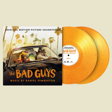 DANIEL PEMBERTON - The Bad Guys (Original Soundtrack) - 2LP - 180g Yellow & Orange Marbled Vinyl [SEP 1]