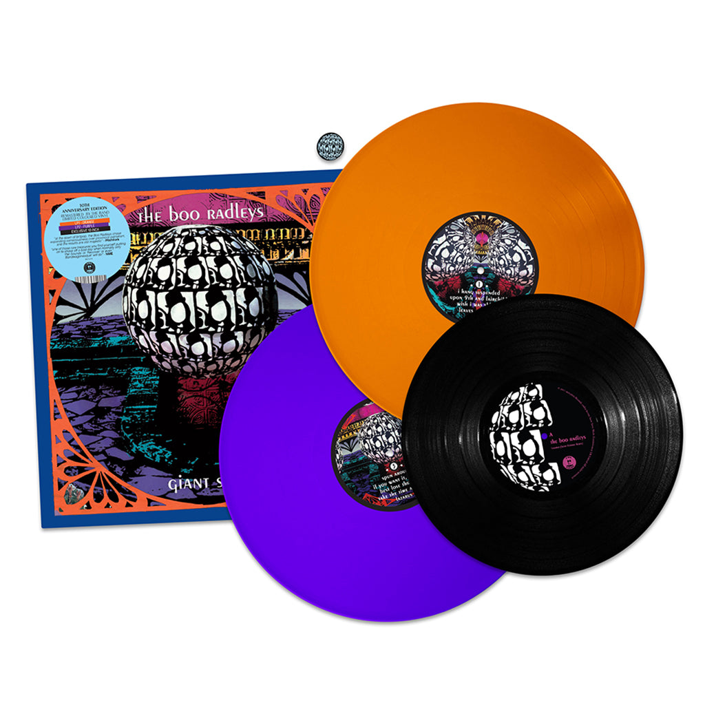 THE BOO RADLEYS - Giant Steps (30th Anniversary Deluxe Remastered Edition) - 2LP + Bonus 10'' - Orange / Purple / Black Vinyl
