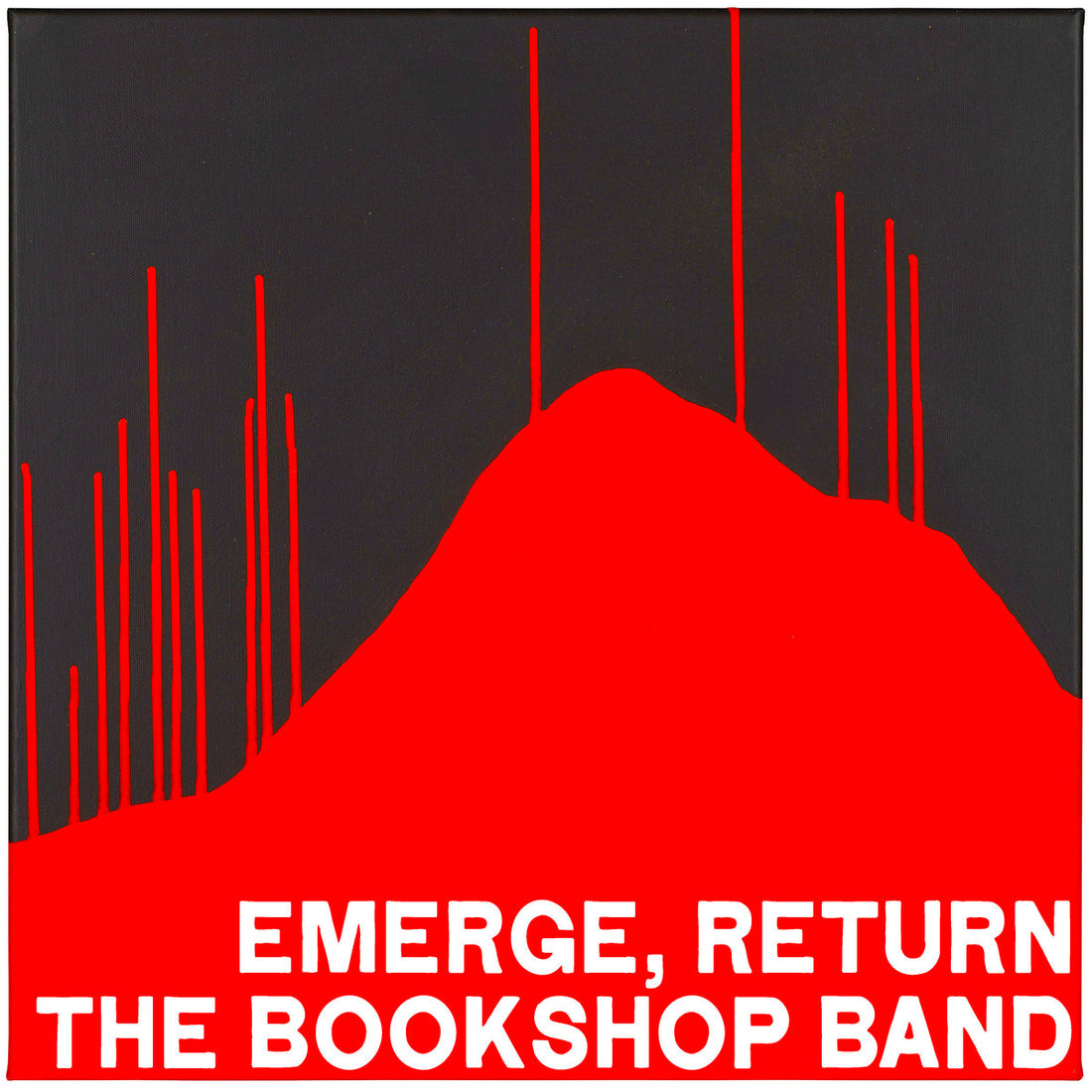 THE BOOKSHOP BAND (WITH PETE TOWNSHEND) - Emerge, Return - LP - Red and Black Vinyl