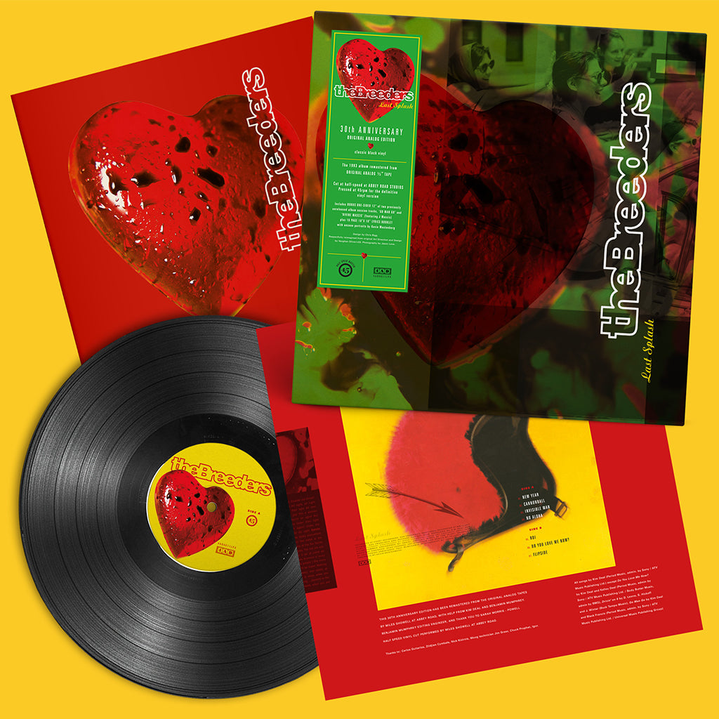 THE BREEDERS - Last Spash (30th Anniversary Original Analog Edition) - 2LP + Bonus Etched 12'' - Black Vinyl