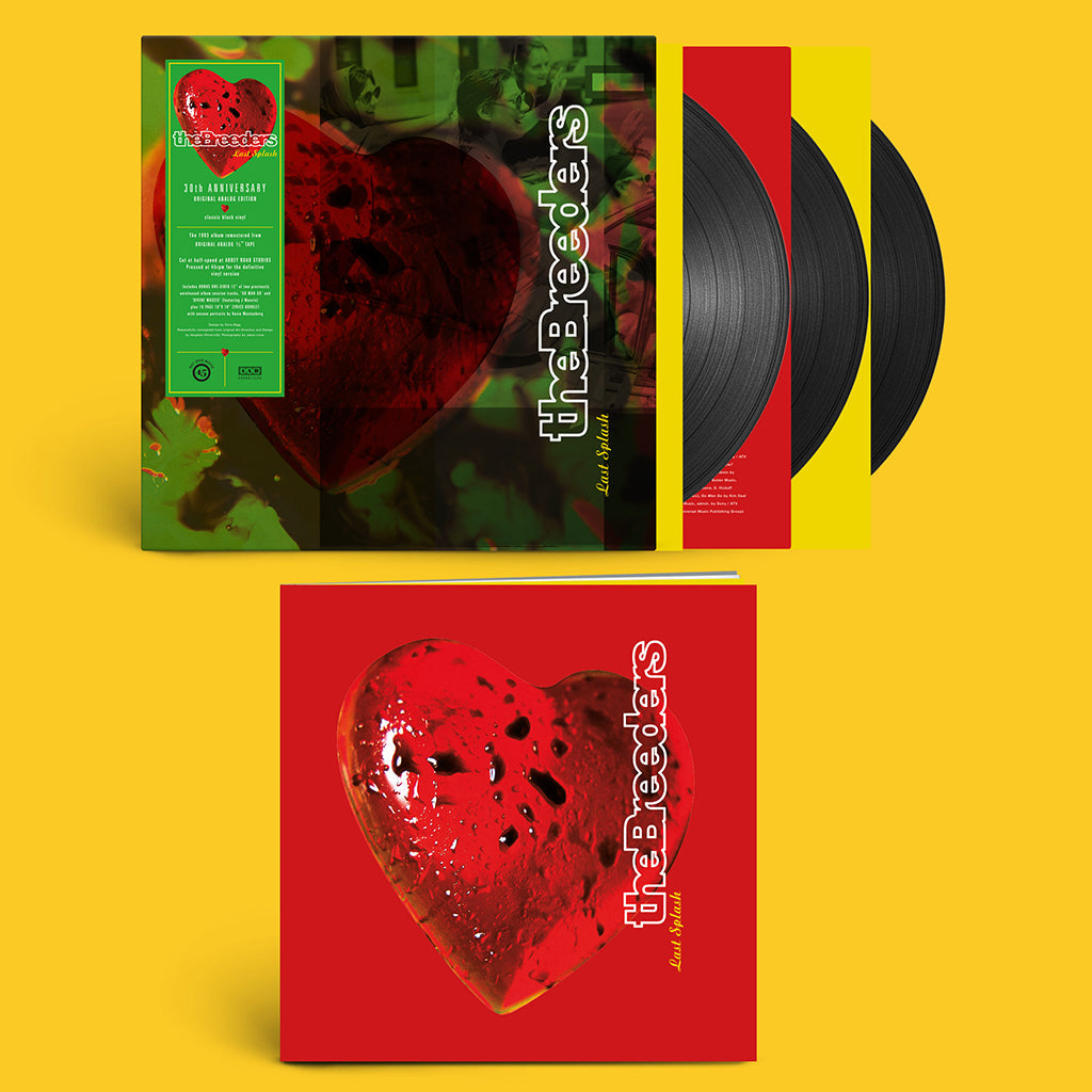 THE BREEDERS - Last Spash (30th Anniversary Original Analog Edition) - 2LP + Bonus Etched 12'' - Black Vinyl